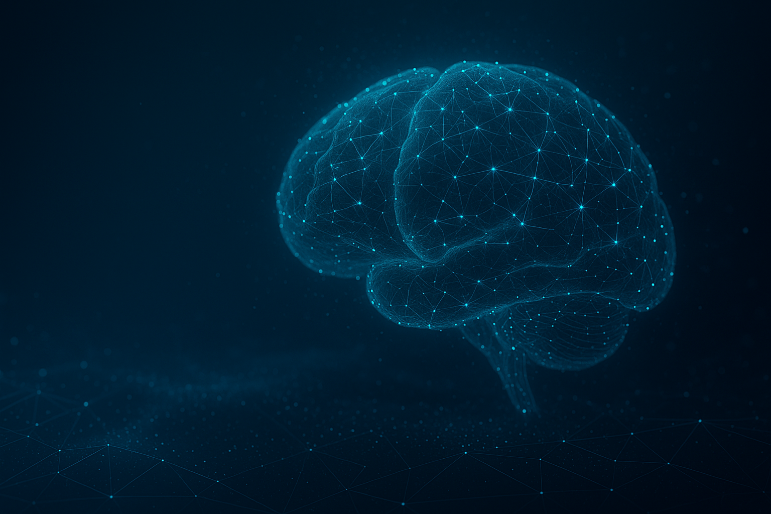 Illustration intelligence artificielle abstraite